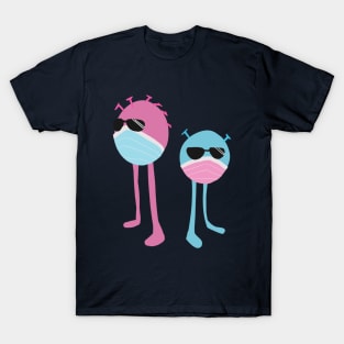 Virus Germs Illustration T-Shirt